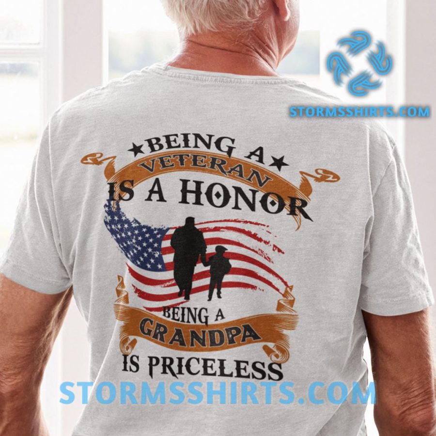 Grumpy Veteran Dad Shirt I Served I Sacrificed I Don’t Regret