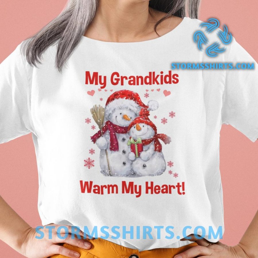 My Grandkids Warm My Heart Shirt