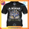A Woman Loves Notre Dame Fighting Irish Polo Shirts