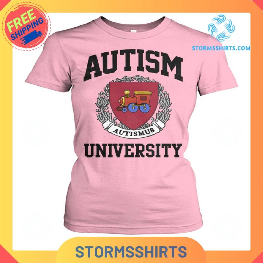 Autism autismus university t-shirt