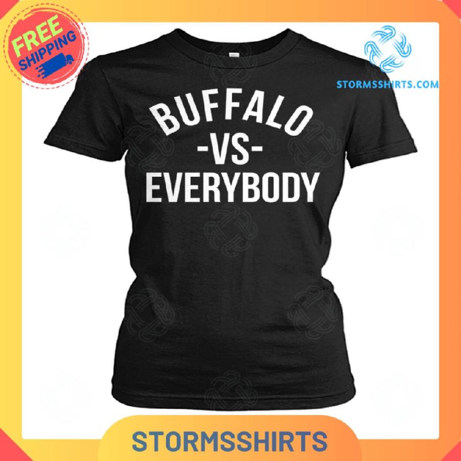 Buffalo vs everybody t-shirt