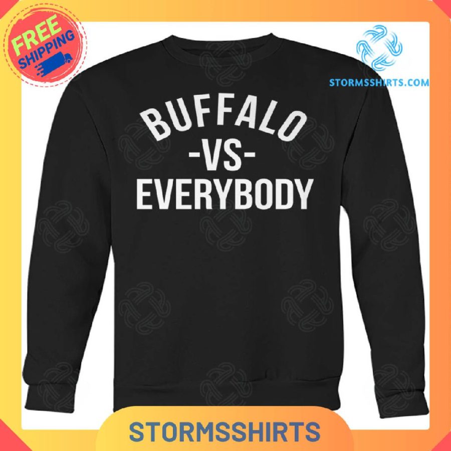 Buffalo vs everybody t-shirt