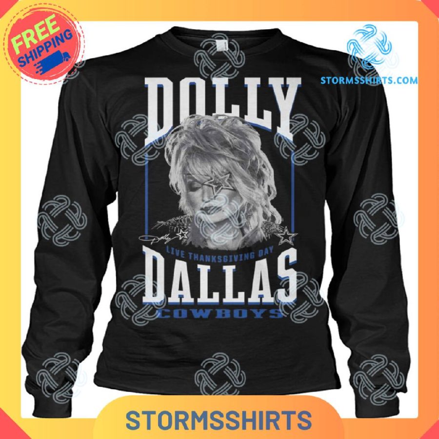 Dallas cowboys dolly parton live thanksgiving day t-shirt