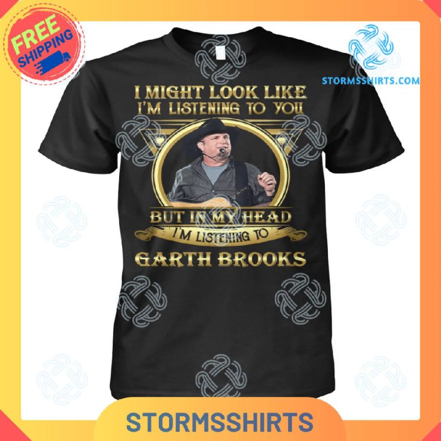 Garth brooks in my head t-shirt