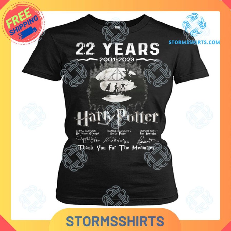 Harry potter 22 years t-shirt