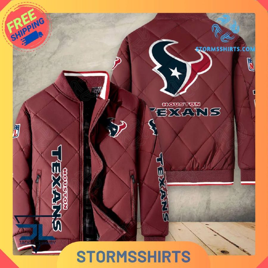 Houston Texans Quilted Bomber Jacket