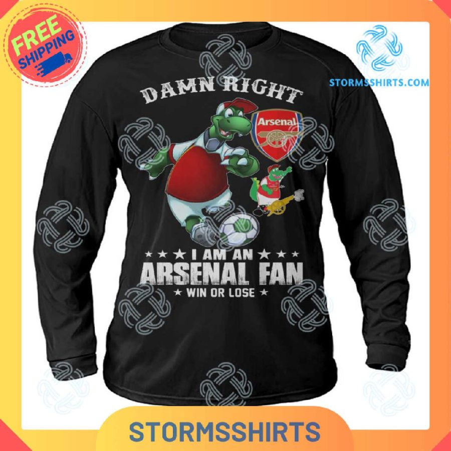 I am an arsenal fan sweatshirt