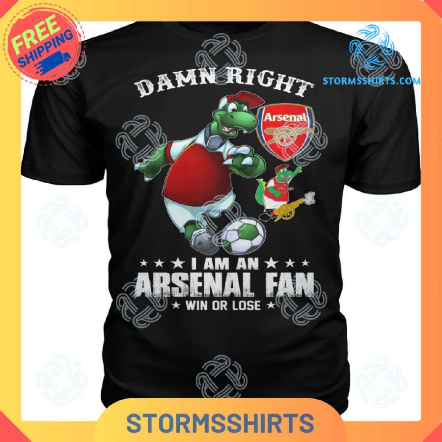 I am an arsenal fan t-shirt
