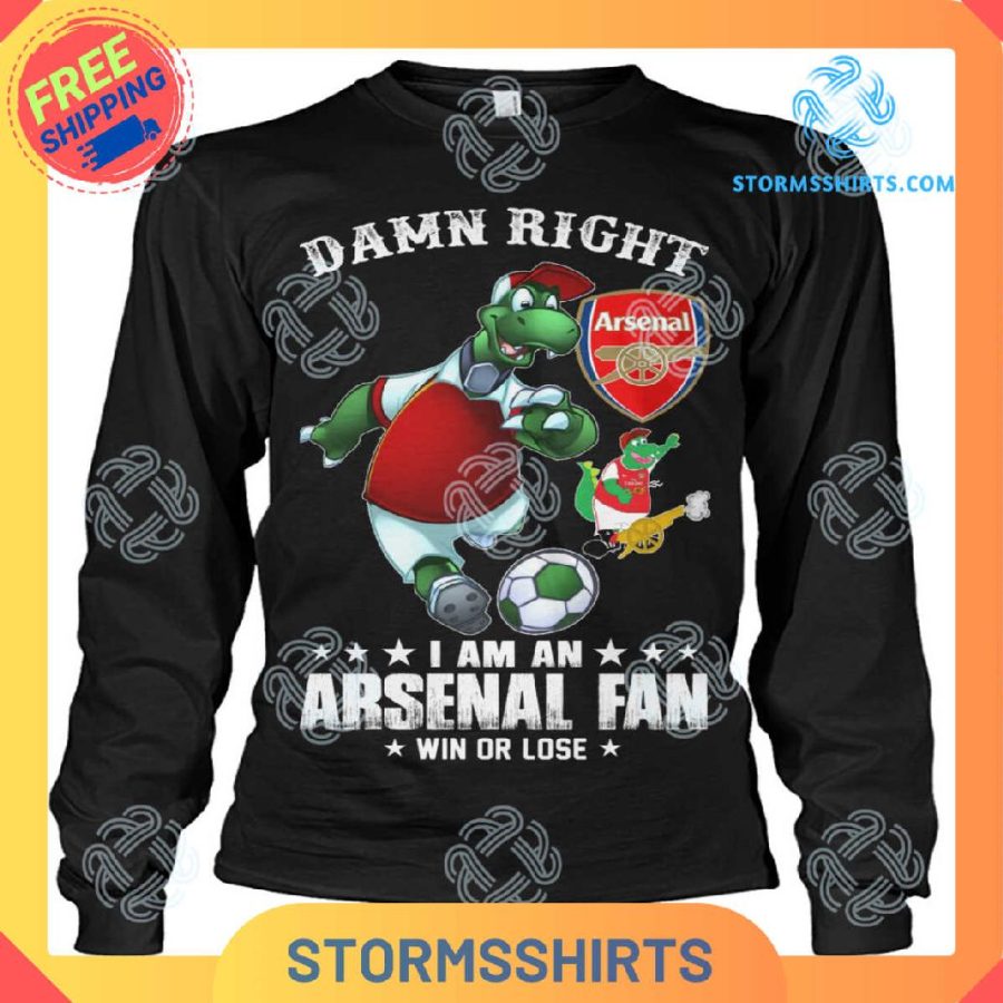 I am an arsenal fan t-shirt