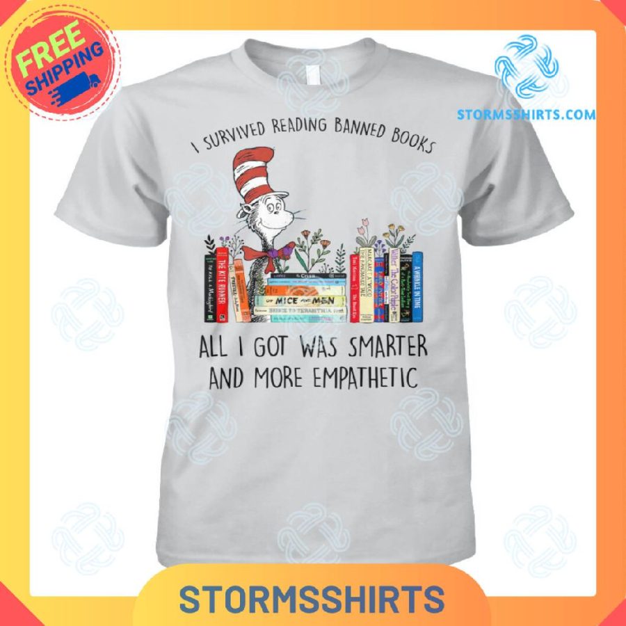 I Survived Reading Banned Books T-Shirt
