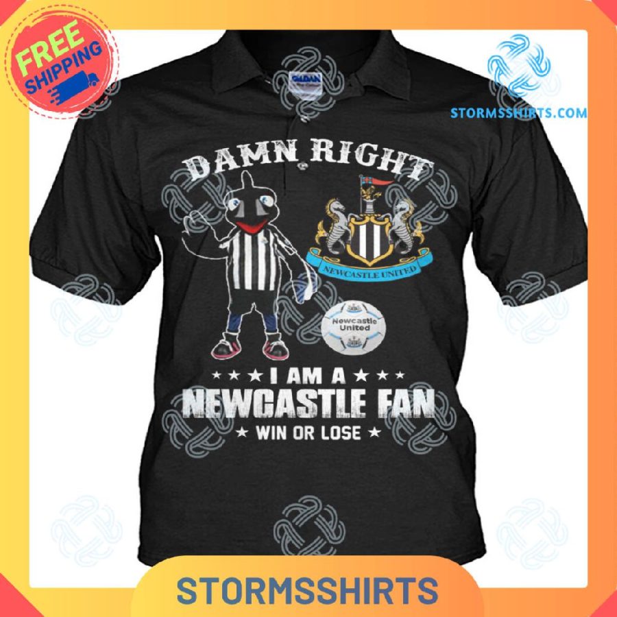 Im A Newcastle United Fan Polo Shirts