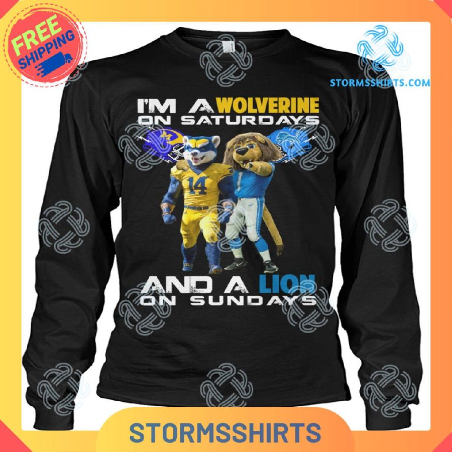 Im A Wolverine And A Lion T-Shirt