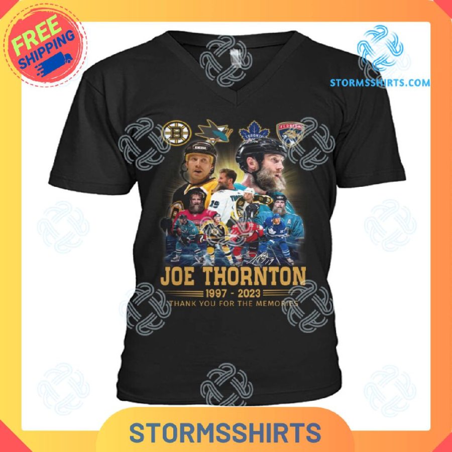 Joe Thornton Thank You For The Memories T-Shirt