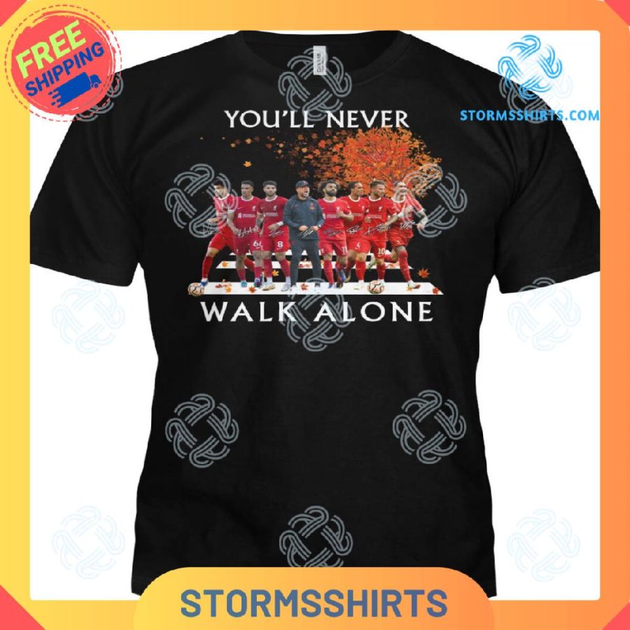 Liverpool you will never walk alone t-shirt