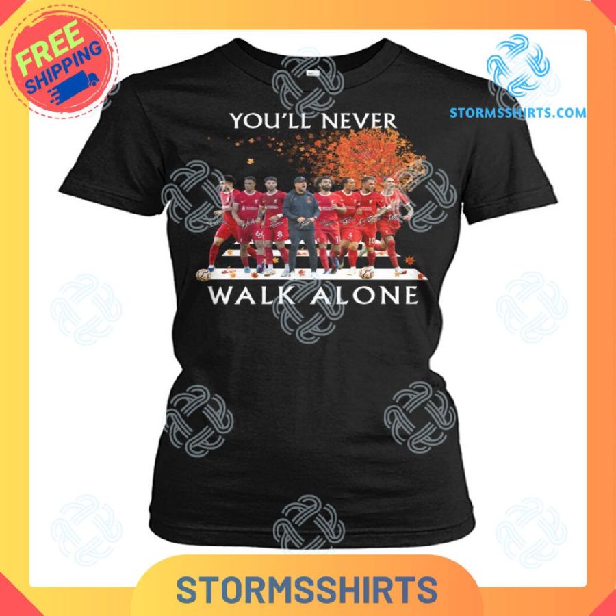 Liverpool you will never walk alone t-shirt