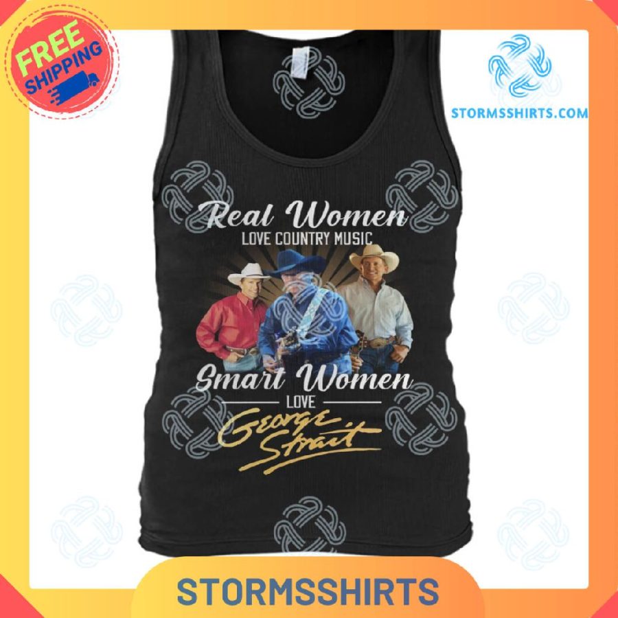Love Country Music George Strait Tank Top