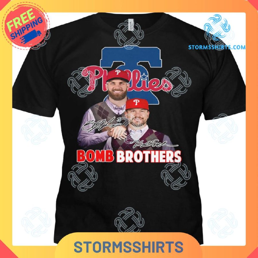 Philadelphia phillies bomb brothers t-shirt