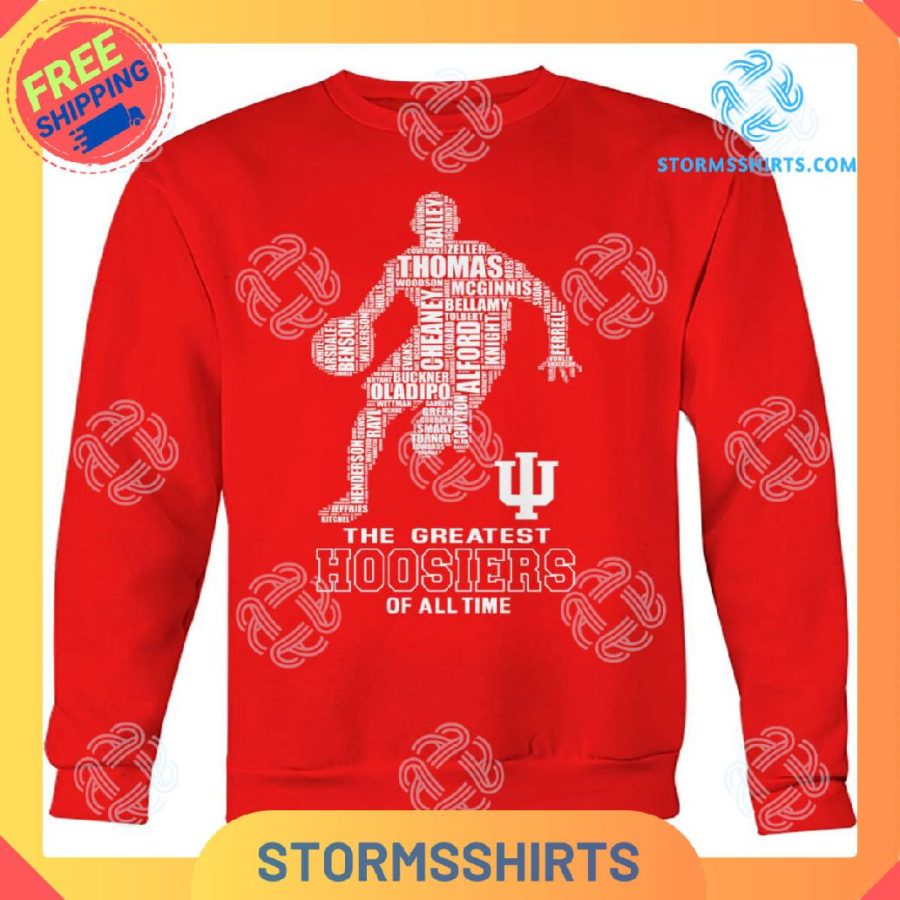 The greatest hoosiers of all time t-shirt