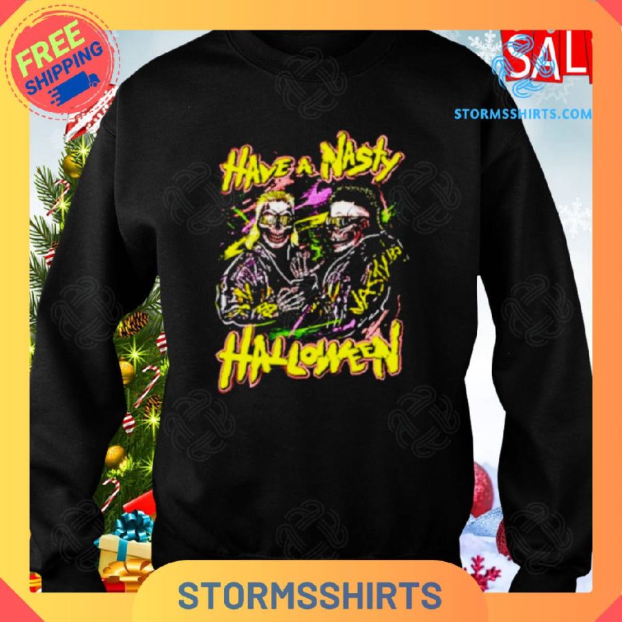 The nasty boys have a nasty halloween shirt