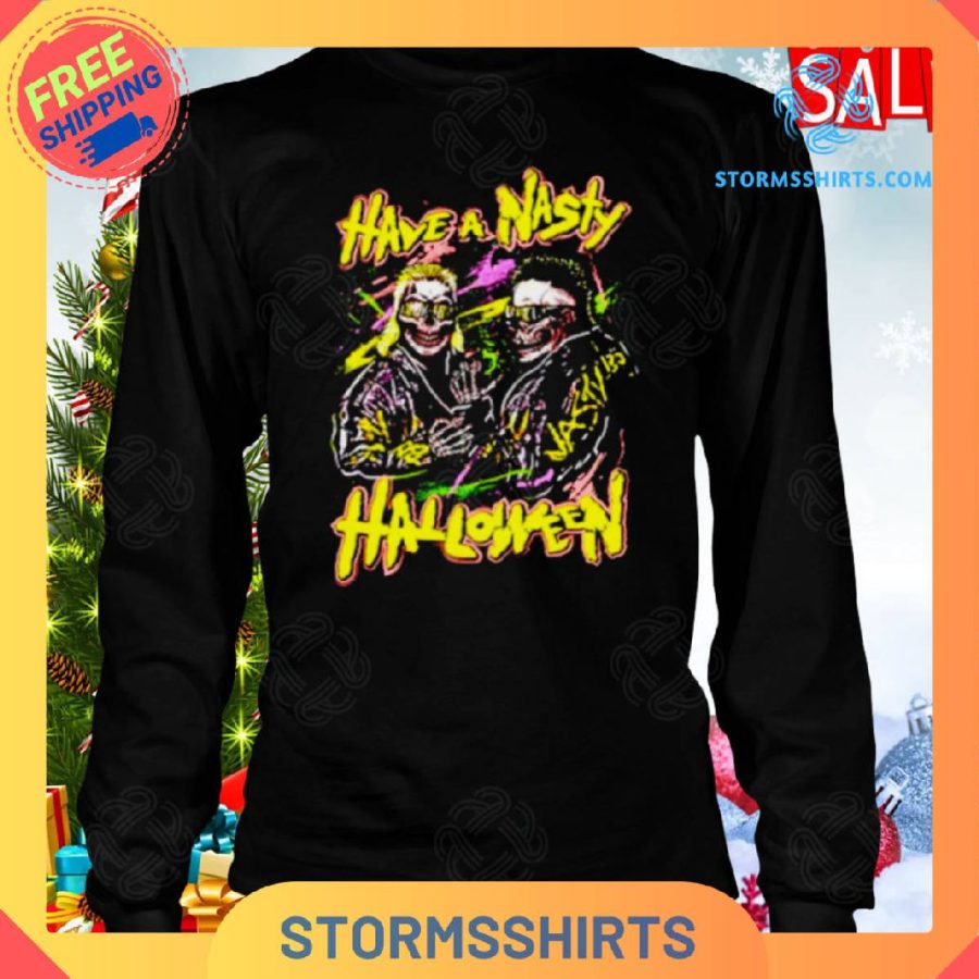 The nasty boys have a nasty halloween shirt