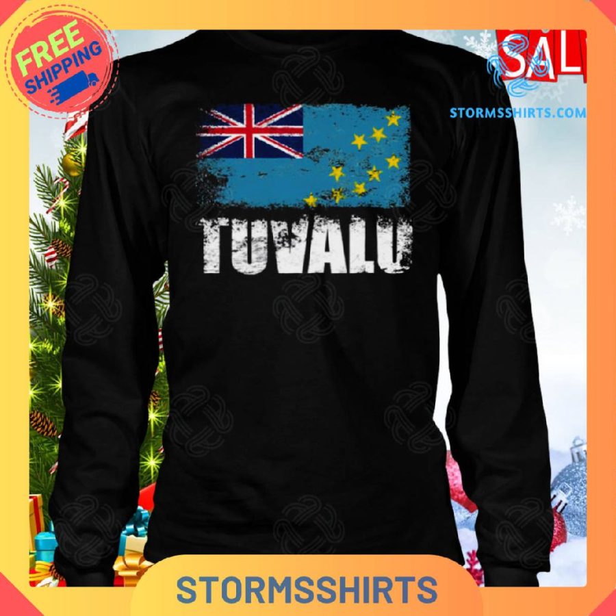 Tuvalu flag vintage shirt