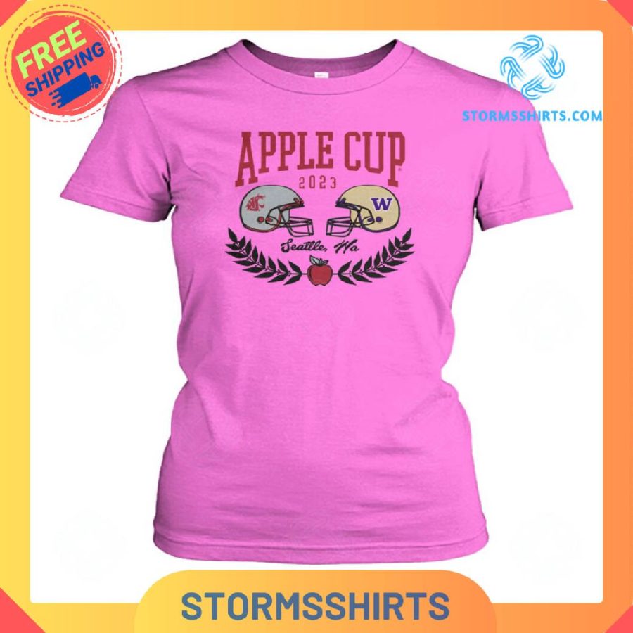 Washington huskies vs washington state cougars apple cup t-shirt