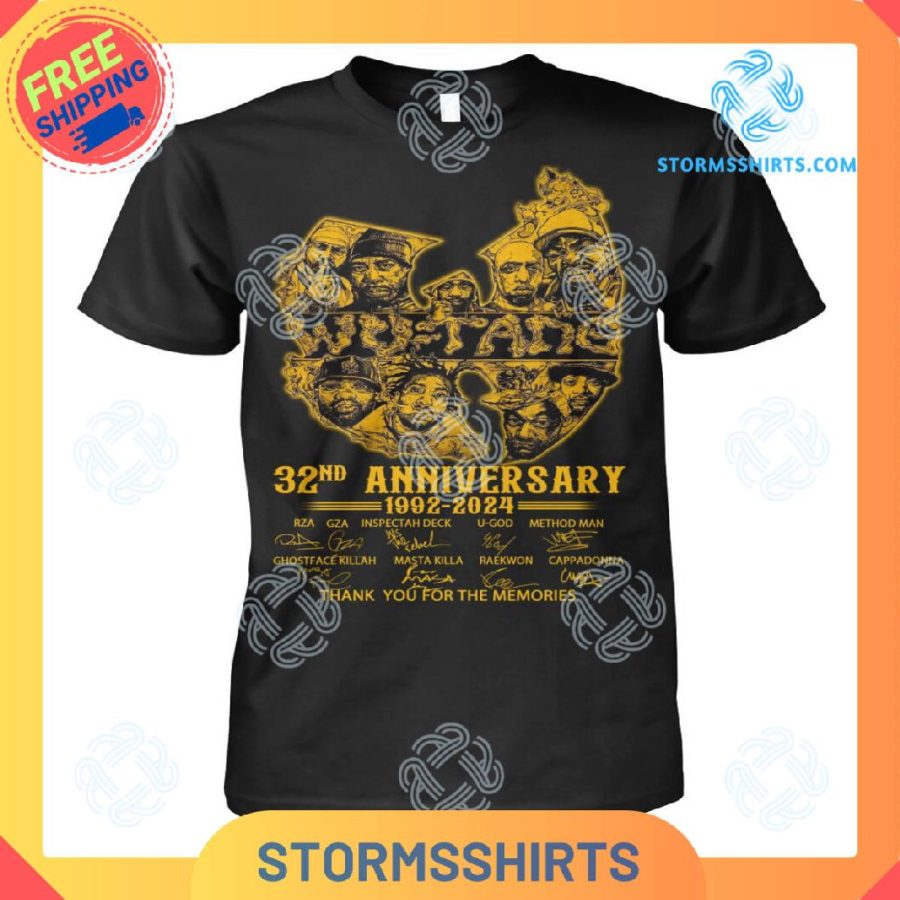 Wu-Tang Clan 32nd Anniversary T-Shirt