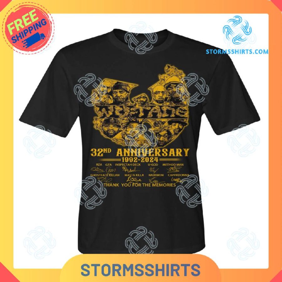 Wu-tang clan 32nd anniversary t-shirt