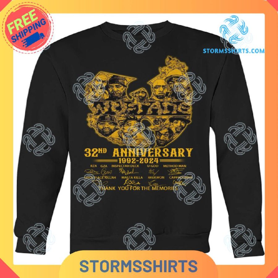 Wu-tang clan 32nd anniversary t-shirt