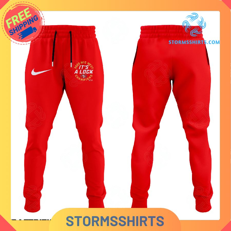 SF 49ers It’s a Lock 2023 West Division Champions Hoodie Long Pants