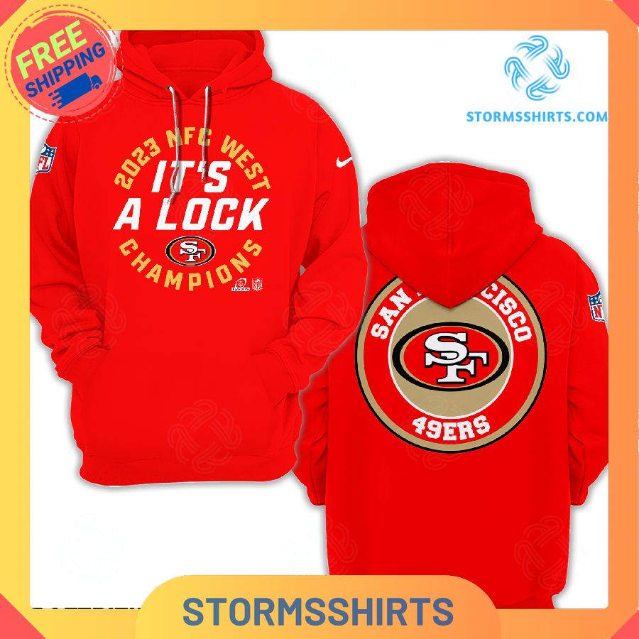 SF 49ers It’s a Lock 2023 West Division Champions Hoodie Long Pants