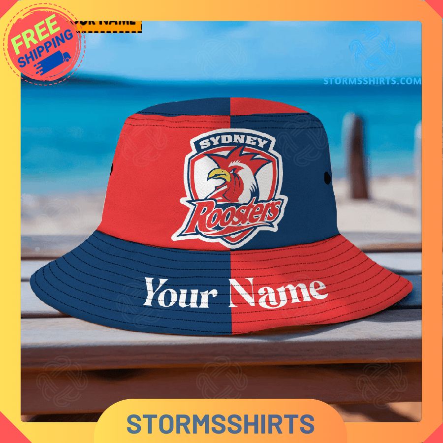 Sydney Roosters NRL Personalized Bucket Hat