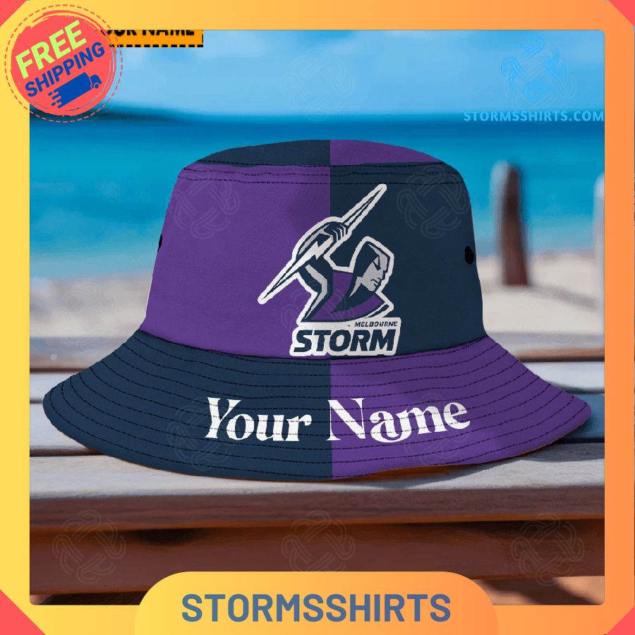 Melbourne Storm NRL Personalized Bucket Hat