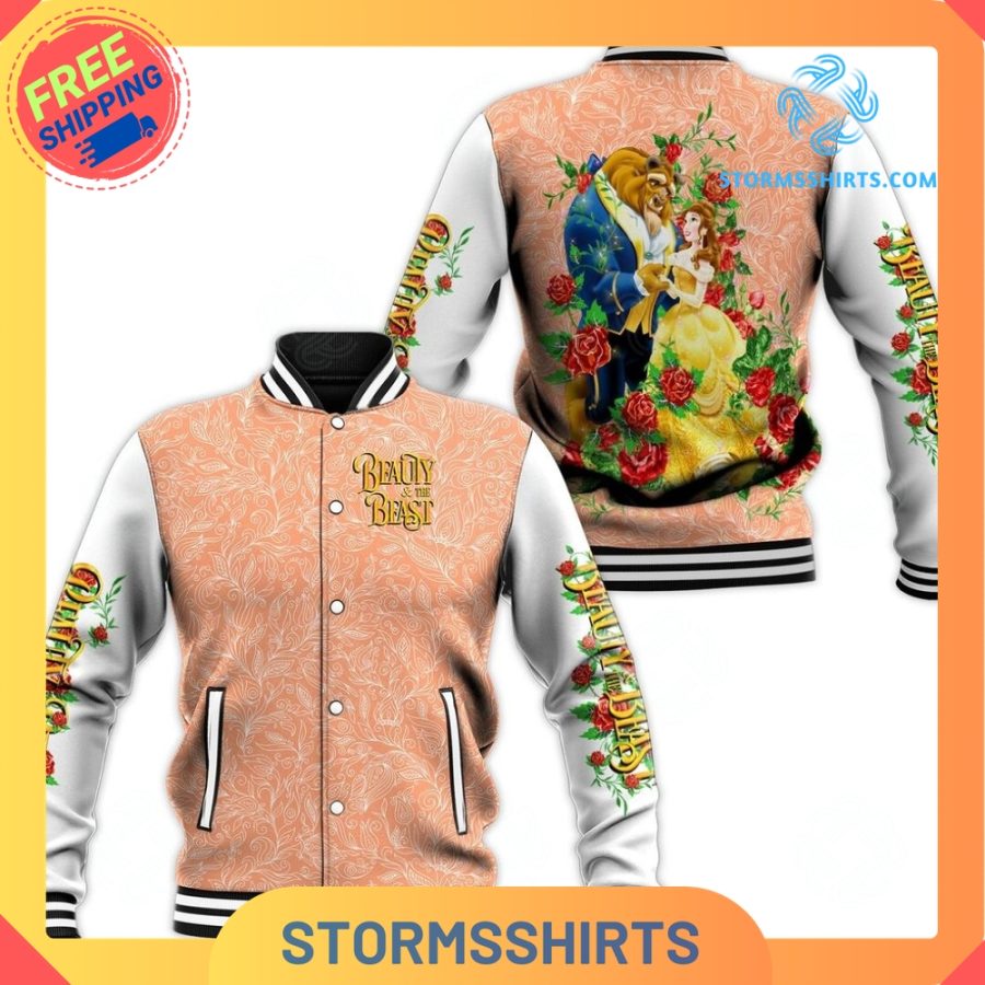 Beauty and The Beast Letterman Jacket