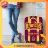 Brisbane Broncos NRL Personalized Luggage Cover