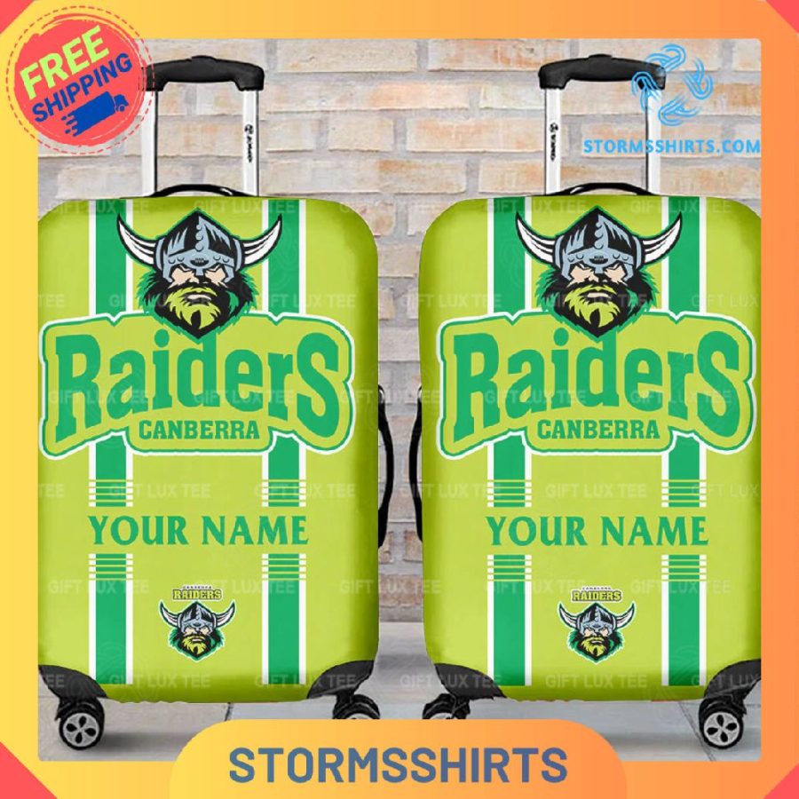 Canberra raiders nrl personalized luggage cover