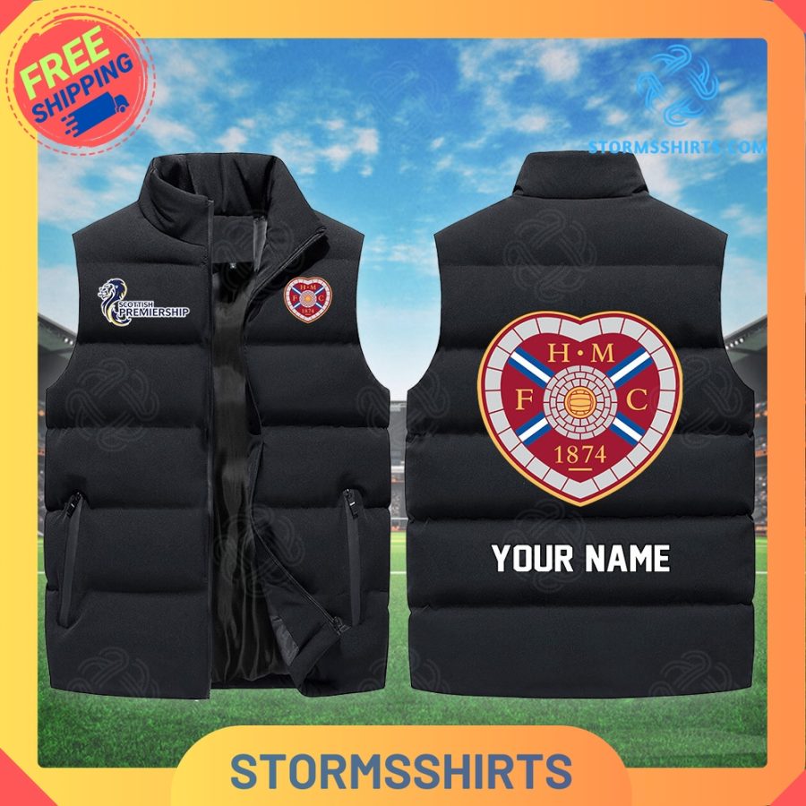 Celtic SPFL Personalized Sleeveless Puffer Jacket