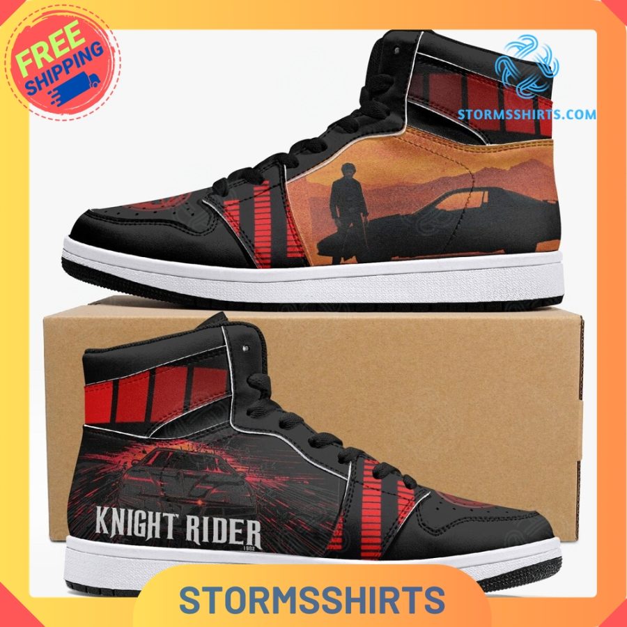 Knight Rider Air Jordan 1 Shoes