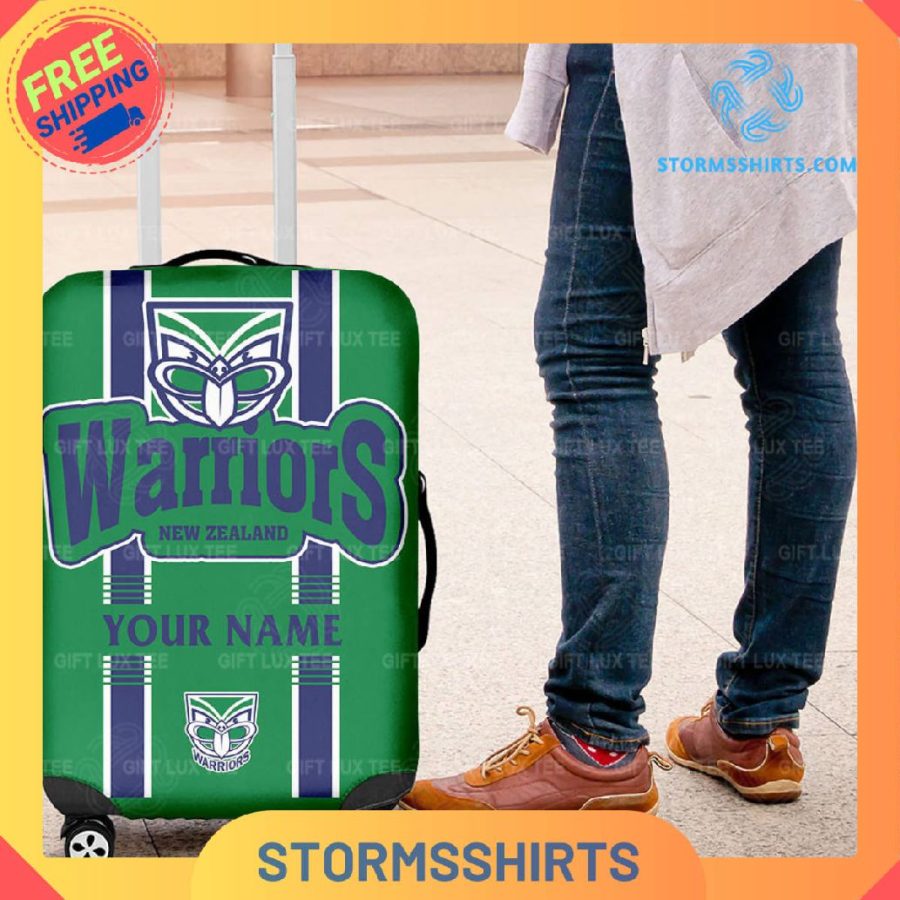 New zealand warriors nrl personalized luggage cover