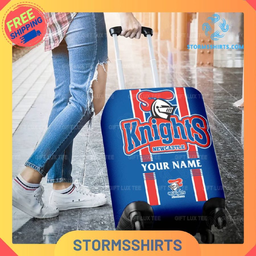 Newcastle Knights NRL Personalized Luggage Cover