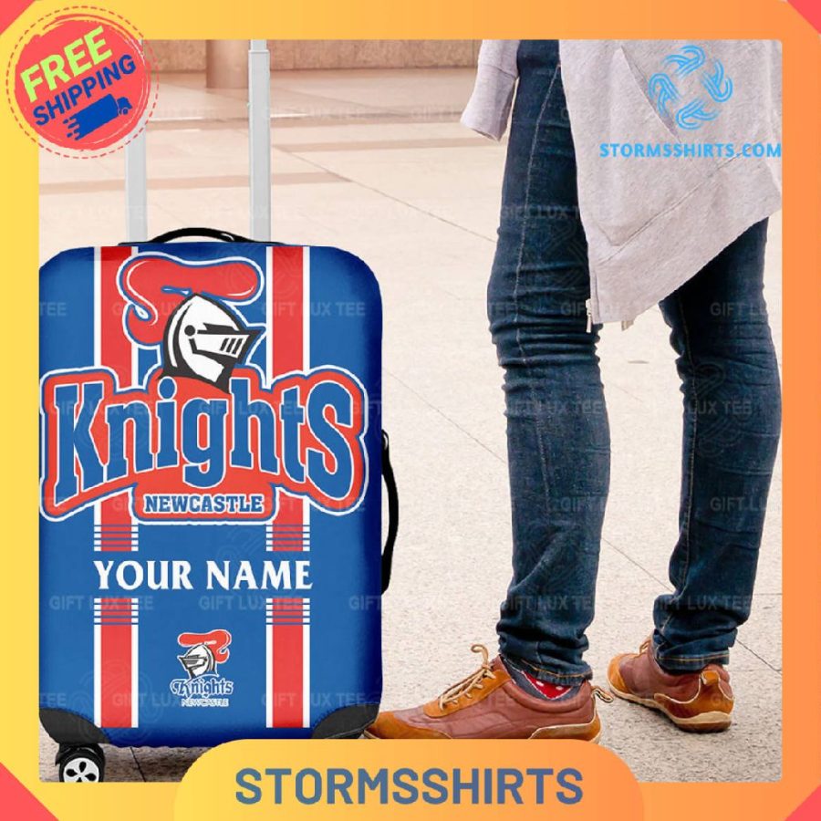 Newcastle knights nrl personalized luggage cover