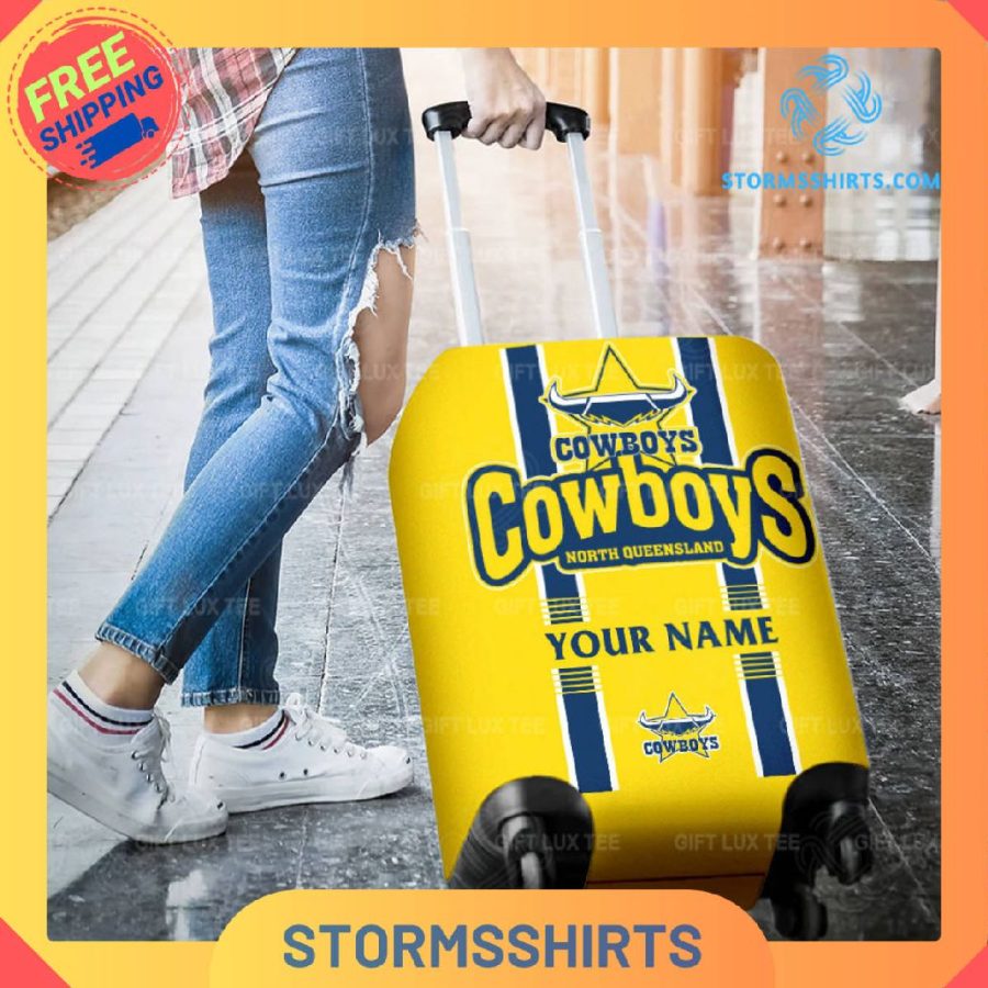 North Queensland Cowboys NRL Personalized Luggage Cover