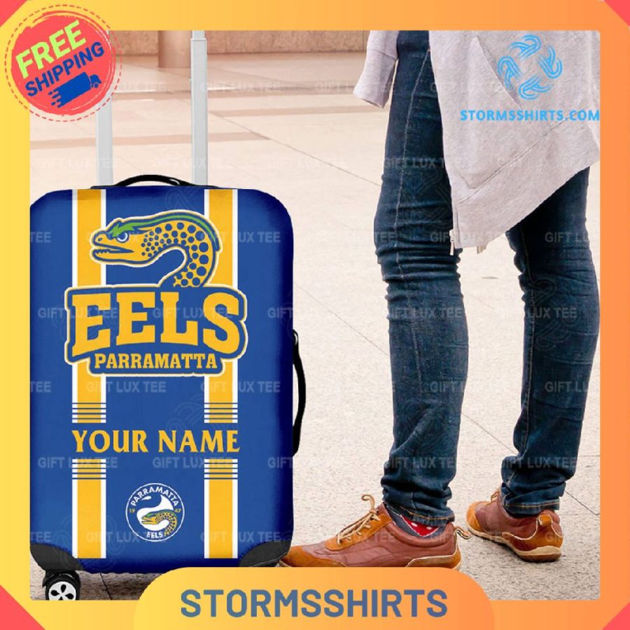 Parramatta eels nrl personalized luggage cover