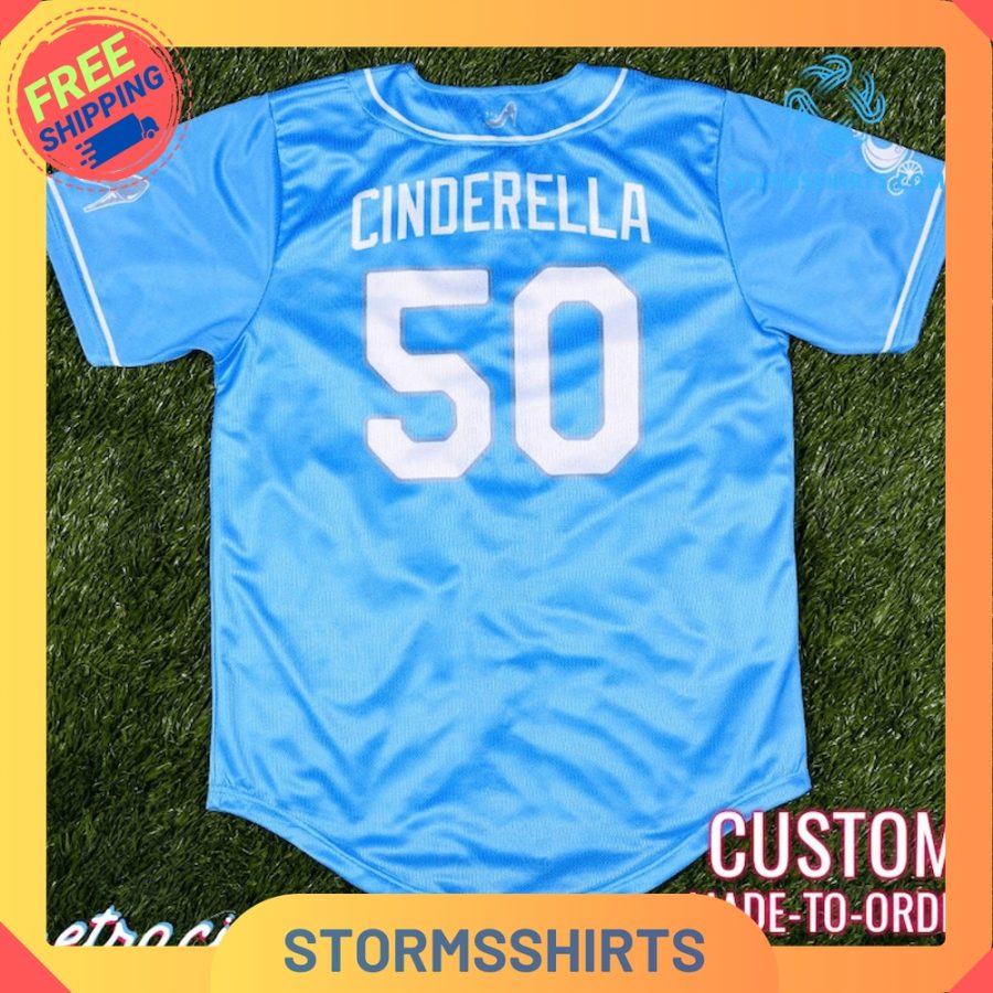 Princess cinderella baseball jersey