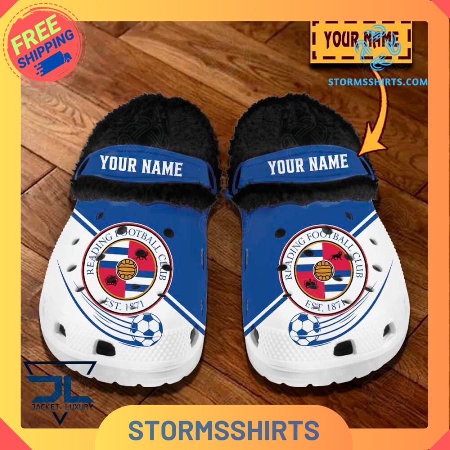 Reading FC Personalized Fuzz-lined Crocs