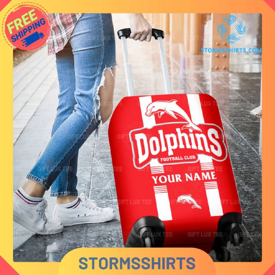 The Dolphins NRL Personalized Luggage Cover