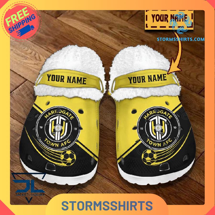 Oxford United FC Personalized Fuzz-lined Crocs