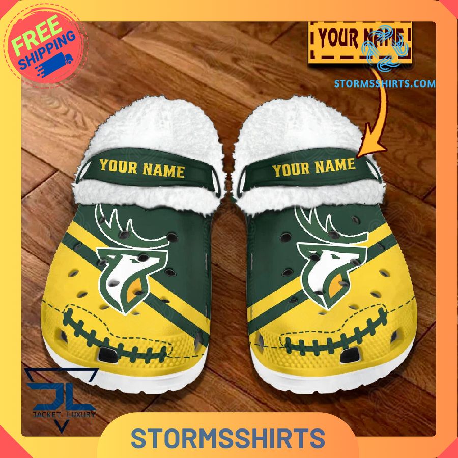 Newport County Personalized Fuzz-lined Crocs