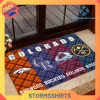 Colorado Sports Teams Rubber Doormat