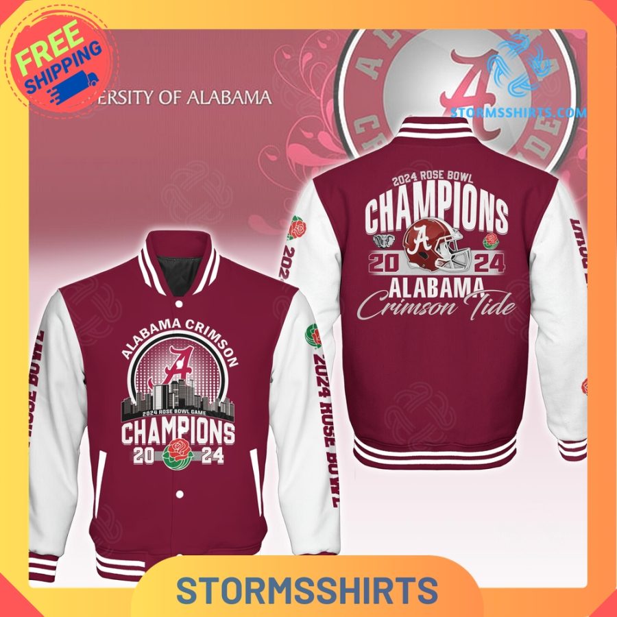 Alabama Crimson Tide football 2024 Champions Jacket